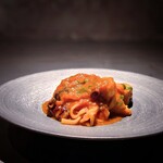 TOSAGE - 山形牛トリッパアラビアータ