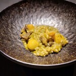 TOSAGE - 肝のソースのリゾットで旨味がたっぷりです。