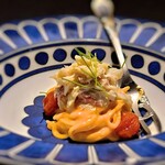 TOSAGE - 毛蟹と蘭王　冷製パスタ