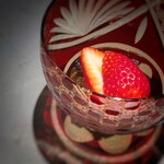 TOSAGE - 桂花陳酒のジュレと共に頂きます。