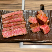 焼肉 ジャンボ はなれ - シャトーブリアンのステーキ