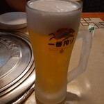 王豚足家 - 生ビール