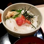 Yakko zushi - いかめんたい丼