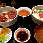 Yakko zushi - 本日のふたご丼：1,000円