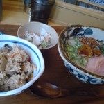 らーめん砦 - ランチのセット