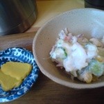 らーめん砦 - セットのサラダ