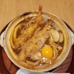 Yamamotoya Honten - 天ぷら入り味噌煮込うどん