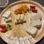 ボークー・ド・ボヌール - チーズの盛り合わせ