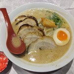 Ramen Ristorante Tadokoro Shoutem Premium - さつまの美味しい麦味噌らーめん 味噌漬け炙りチャーシュー麺（1408円）