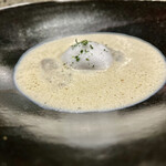 田丸 別館 - 牡蠣のスープ　美味しかった〜