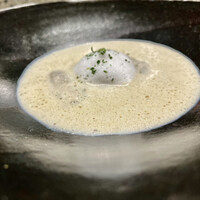 田丸 別館 - 牡蠣のスープ　美味しかった〜
