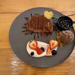 ショコラ リパブリック - 生チョコモンブランフレンチトースト