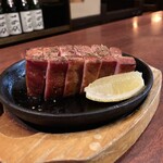 Yotsuya Shimmichi Doori Yoiyoi - 鉄板焼き　厚切りベーコンステーキ