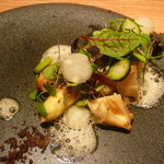 Point - 冷たい前菜'13.5（ﾎﾜｲﾄｱｽﾊﾟﾗ）