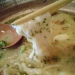 らーめん砦 - チーズがトッピング