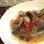 Ms.Plate - お魚気分のときは、アクアパッツァを作ってもらいました。汁までぜんぶすすりたい〜