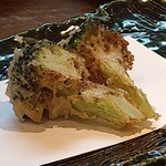 天風楽・ブランド松葉蟹 松屋町 青天 - 野菜の天麩羅が美味！