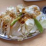 Taishuu Harami Yakiniku Senmonten Watajin - ワタジン焼きは野菜がたくさん