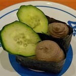 無添くら寿司 - かにみそ軍艦 (税込)115円 ※拡大 (2022.11.05)