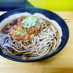 六文そば - いかげそそば¥290