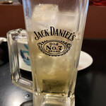 もつ鍋 笑楽 - ジャックダニエルハイボール
