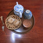 民宿モリ - お茶菓子