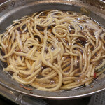 もつ鍋 笑楽 福岡本店 - 〆ちゃんぽん麺