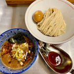 つけ麺 神儺祁 - 「味玉つけ麺(カレールー付き)(中)」(1070円)です