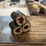 松寿司 - 大好きな干瓢巻き。関西では珍しい。