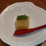 江戸三 - デザート♪りんごの羊羹