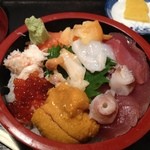 男鹿半島 - いつものオマカセ。1200円。