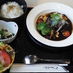 喜Raku - 201305 喜Raku ビーフシチュー定食（750円）