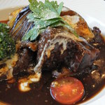 喜Raku - 201305 喜Raku ビーフシチュー定食（750円）メイン