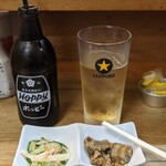 煮込 蔦八 - お通しの速さも嬉しい♪