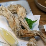 煮込 蔦八 - かえるもも肉からあげでセクシーな夜☆