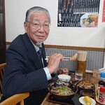 ラーメン華力 - 阿波古事記研究会副会長　三村　隆範氏