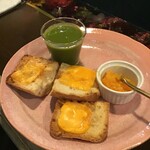 パブ クイジーヌ サルーン - モーニングチーズトースト