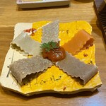 手打ち蕎麦・鮨 いまふく - 料理写真:平打ちクインテット（5種）トマトソース