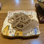 手打ち蕎麦・鮨 いまふく - 焙煎微粉（宮崎県高千穂在来種）