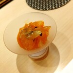 すし丈 - 細魚の黄身醤油