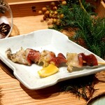 すし丈 - 北寄貝炭焼き