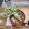 和食麺処 つるあん - 豊橋カレーうどん（990円）はそんなに大きくはないが上の手筒花火と底にあるご飯も合わせてボリューム満点。大盛（1160円）になったらどうなるんだろうか…