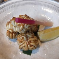 うなぎ和食  しら河 今池ガスビル店 - 鱈の白子焼き