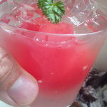 8월노 카메리안 - 倉橋トマトのジュレ、思わず車中でたべちゃった(^^)