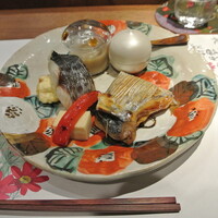 日本料理 潤花 - 焼き物八寸