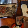 あごだし稲庭うどん 古泉洞 - 料理写真:瓶ビール サービスいぶりがっこ