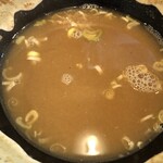 つけソバ いしい - スープ割り(スッキリスープ)