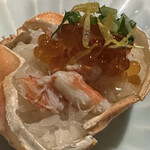 多満喜 - 先付　蟹飯蒸し