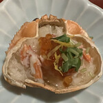 多満喜 - 先付　蟹飯蒸し