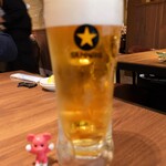 味鶴園 - 生ビール　￥600